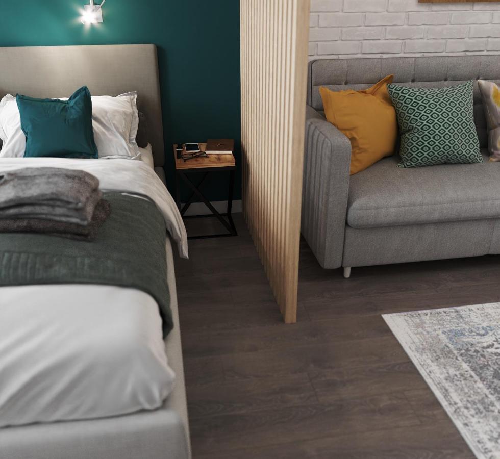Green Studio Apartment Tashkent Luaran gambar